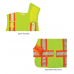 Lime (Fire) Public Safety Vest with contrasting stripes